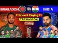 🚨 INDIA vs BANGLADESH Warm Up Match | Playing 11 Big Changes | T20 World Cup 2024 | Preview🔥