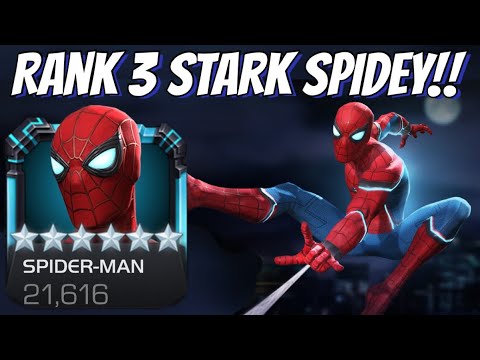 6 Star Rank 3 STARK SPIDEY Rank Up & Gameplay - Holy Nostalgia!!!