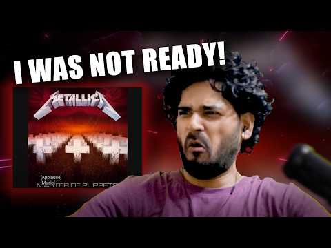 Pop Fan Reacts to METALLICA - MASTER OF PUPPETS for the FIRST TIME!!