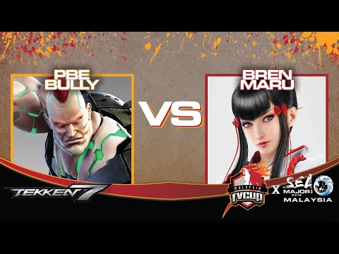 #FVXSEAM2019 #TEKKEN7 PBE BULLY vs BREN MARU GRAND  FINALS