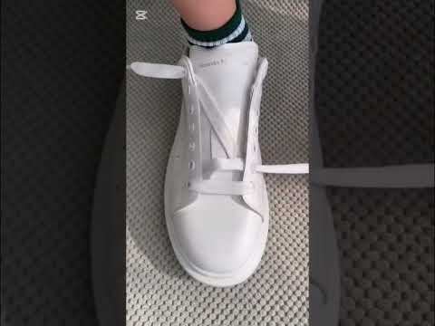 Best way to lace your Alexander Mqueens #lace #tutorial