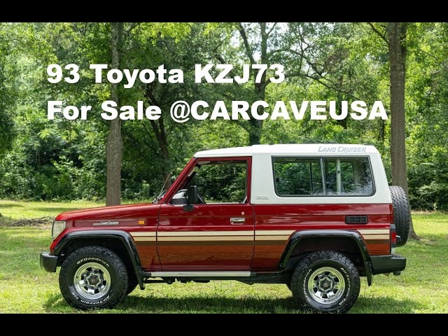1993 Toyota Land Cruiser Kzj73 - Image 55