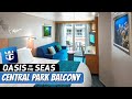 Royal Caribbean Oasis of the Seas | Central Park Balcony Stateroom Full Walkthrough Tour & Review 4k