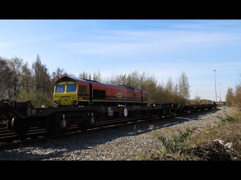 Freightliner Class 66 No. 66503 on 0K68 Guide Bridge Yard - Crewe Basford Hall on 13.04.21 - HD