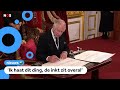 Britse koning Charles heeft ruzie met zijn pen
