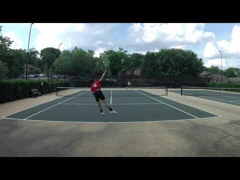 #1 Set 1 Singles Tennis | NTRP 3.5 vs NTRP 3.0 | 2022-05-13