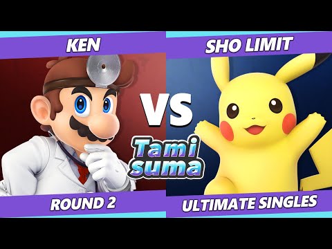 TAMISUMA 205 SSBU - KEN (Dr. Mario) Vs. Sho Limit (Pikachu) Smash Ultimate Round 2