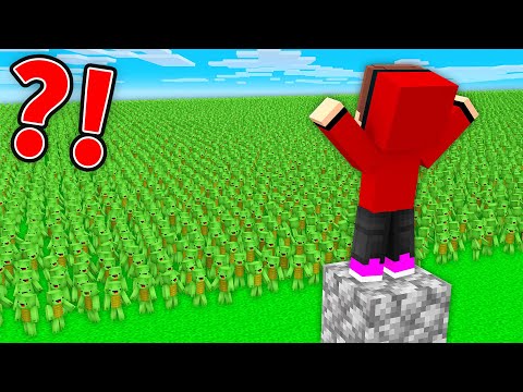 Paper - JJ Commands TINY Mikey's Army In Minecraft! (Maizen)
