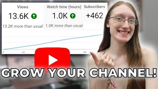The Top 5 Things Growing my YouTube Channel RIGHT NOW! + How you Can Grow too!