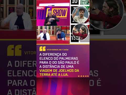 Elenco do Palmeiras é melhor que o do São Paulo? #shorts