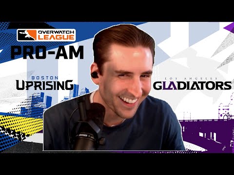 Avast co-streams Boston Uprising vs LA Gladiators | OWL Season 6 Pro-Am | Week 2 - Day 2 - Match 2