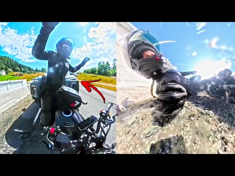 Moments Every Rider Fears the Most - Insane Motorcycle Crashes