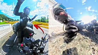 Moments Every Rider Fears the Most - Insane Motorcycle Crashes