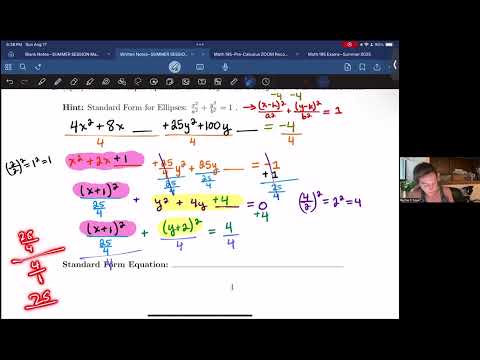 Quiz 8 Review--Math 195--Lesson 32