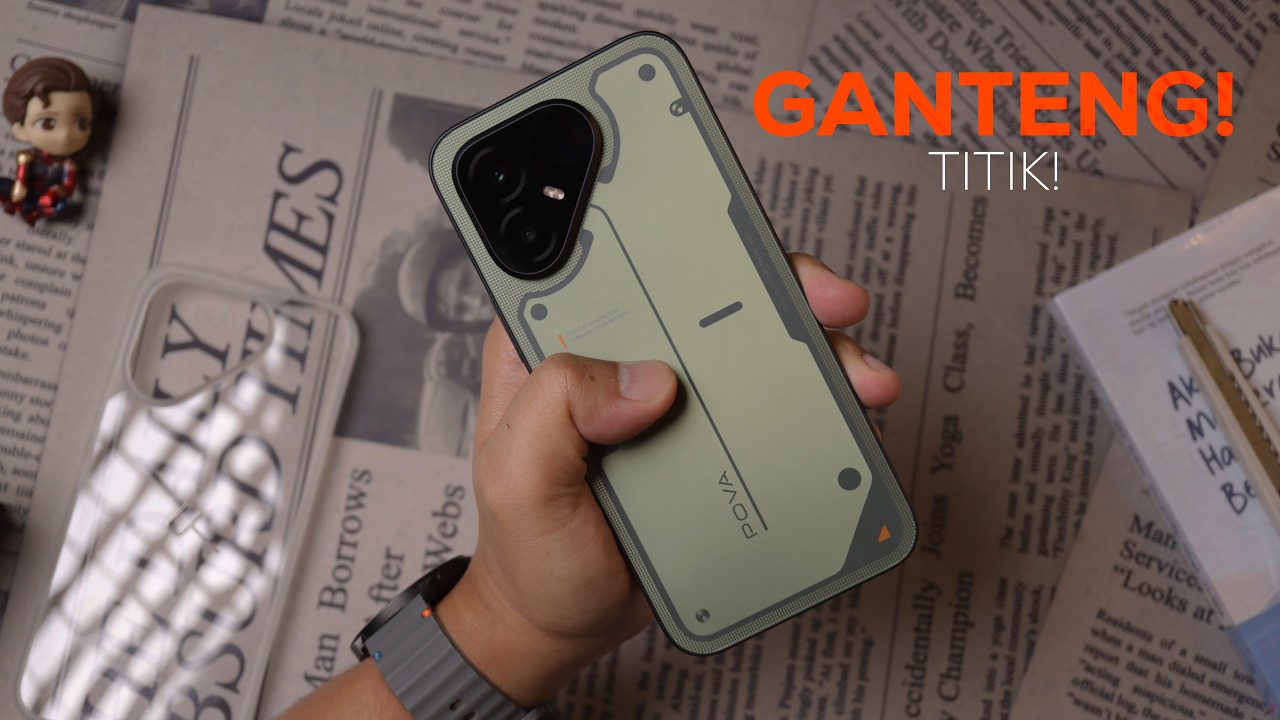 GAK SALAH PILIH, Tundra Green Paling GANTENG! Unboxing TECNO POVA8 Pro 5G Resmi Indonesia