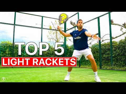 MY TOP 5 LIGHTWEIGHT PADEL RACKETS 2025 - the4Set