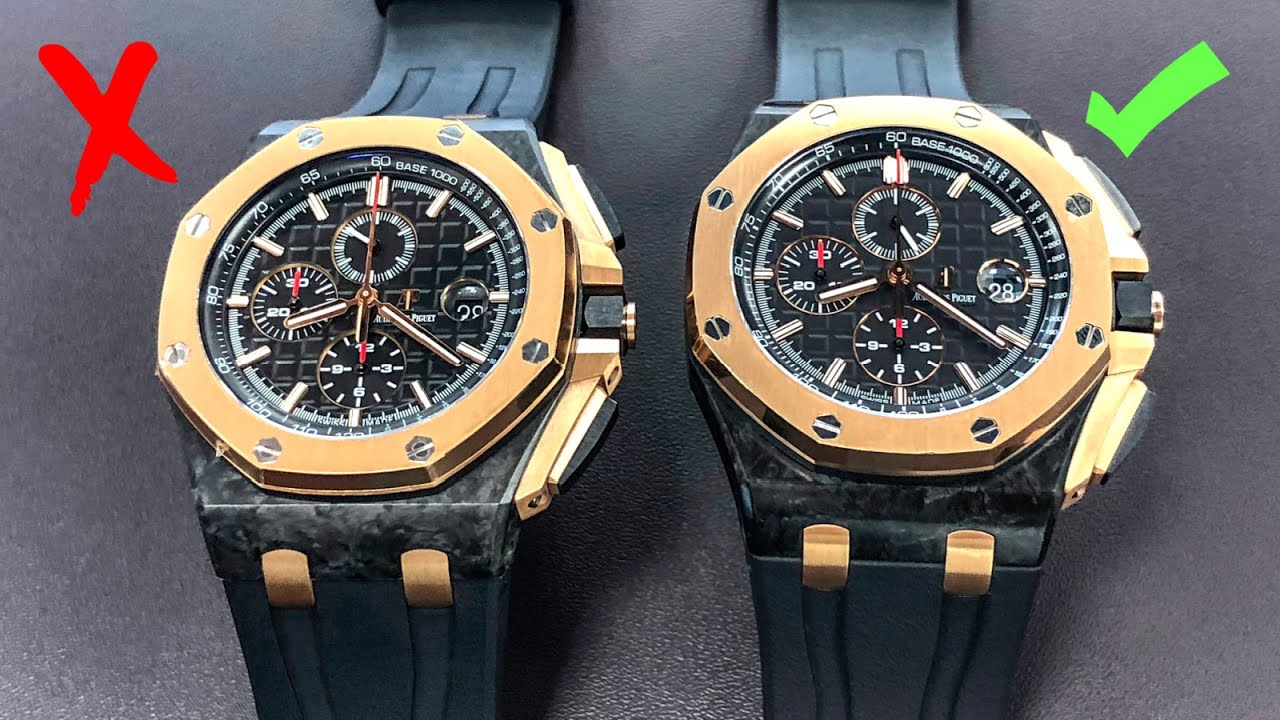 Watch Now How to Spot Fake Watches - Audemars Piguet Royal Oak Offshore How to Spot Fake Watches - Audemars Piguet Royal Oak Offshore