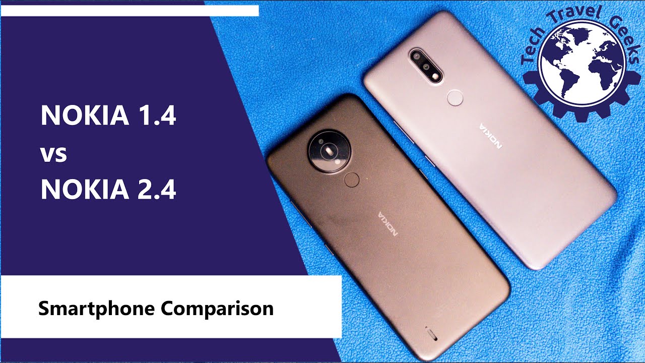 Nokia 1.4 vs Nokia 2.4 - Android Smartphone Comparison