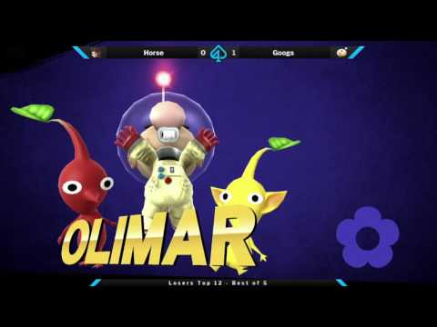 Gambit April Losers Top 12 - Horse (Bayonetta/Ness) vs Googs (Olimar)