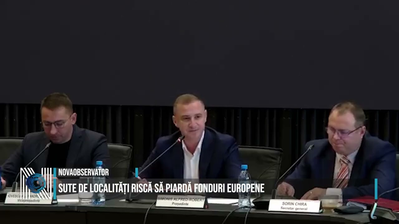 Sute de localități riscă să piardă fonduri europene