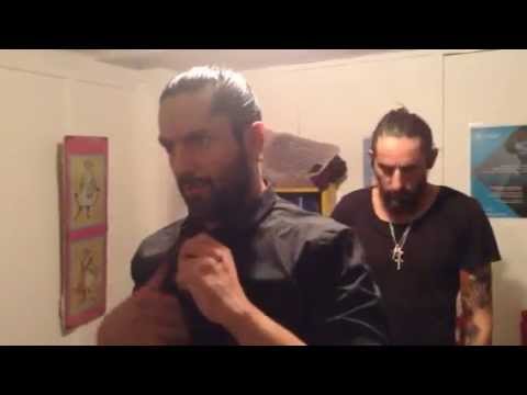 En el camerino con Rafael Amargo "acompasa2"