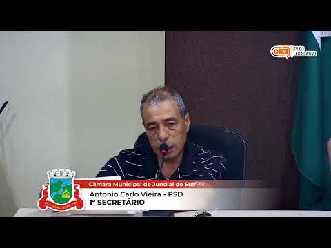 25ª Sessão Ordinária da Câmara Municipal de Jundiaí do Sul/PR