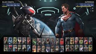 All Characters For Injustice 2 Legendary Edition PS4