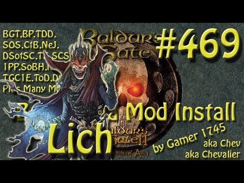 Let's Play Baldur's Gate Trilogy Mega Mod Part 469 Lich at the Gates!