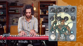 Video thumbnail for Exploring the Fable Granular Soundscape Generator from Walrus Audio by Reverb