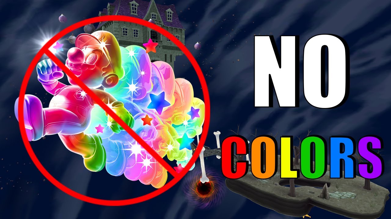 Can You ACTUALLY Beat Super Mario Galaxy Without Touching Colors?