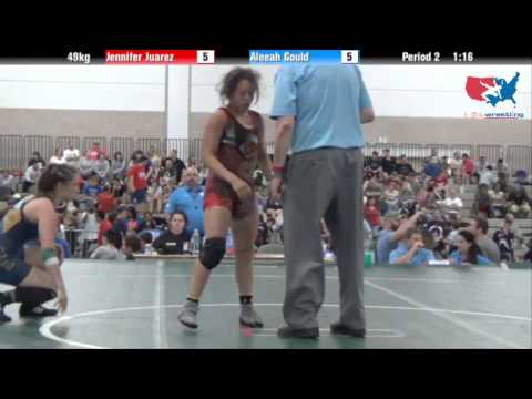 Cadet True Second 49kg - Jennifer Juarez vs. Aleeah Gould