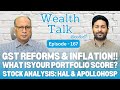GST Reforms Inflation Revive E CAS Report HAL Apollo Hospitals Wealth Talk Episo