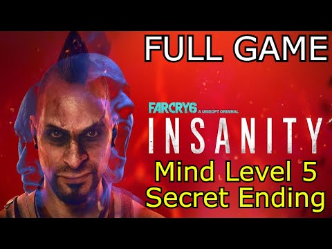 Far Cry 6 DLC 1 Vaas: Insanity Full Gameplay Walkthrough on Mind Level 5 with Secret Ending