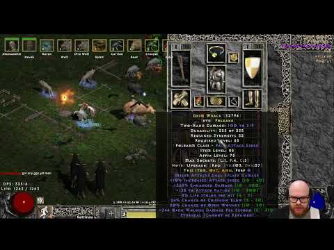 Project Diablo 2 Crafting Season 2 - GG Rare Cryptic Axe Find + Slam day1