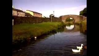 A boat trip on the Grand Canal in Robertstown Kildare Ireland