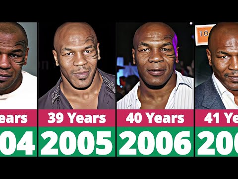 Mike Tyson Trasformation From 13 To 58 Years Old