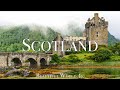 Skotland 4K Fantastisk Luftfilm Beroligende Klavermusik Fantastisk Natur