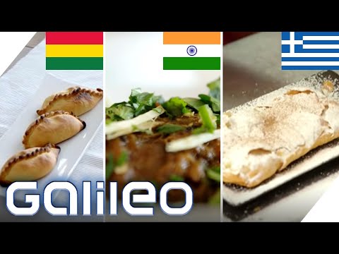 Herzhafte Teigtaschen, Lammeintopf oder süßes Gebäck - So frühstückt die Welt | Galileo | ProSieben