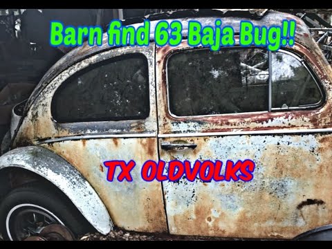 Someone got a NEW 63 VW Baja bug !!