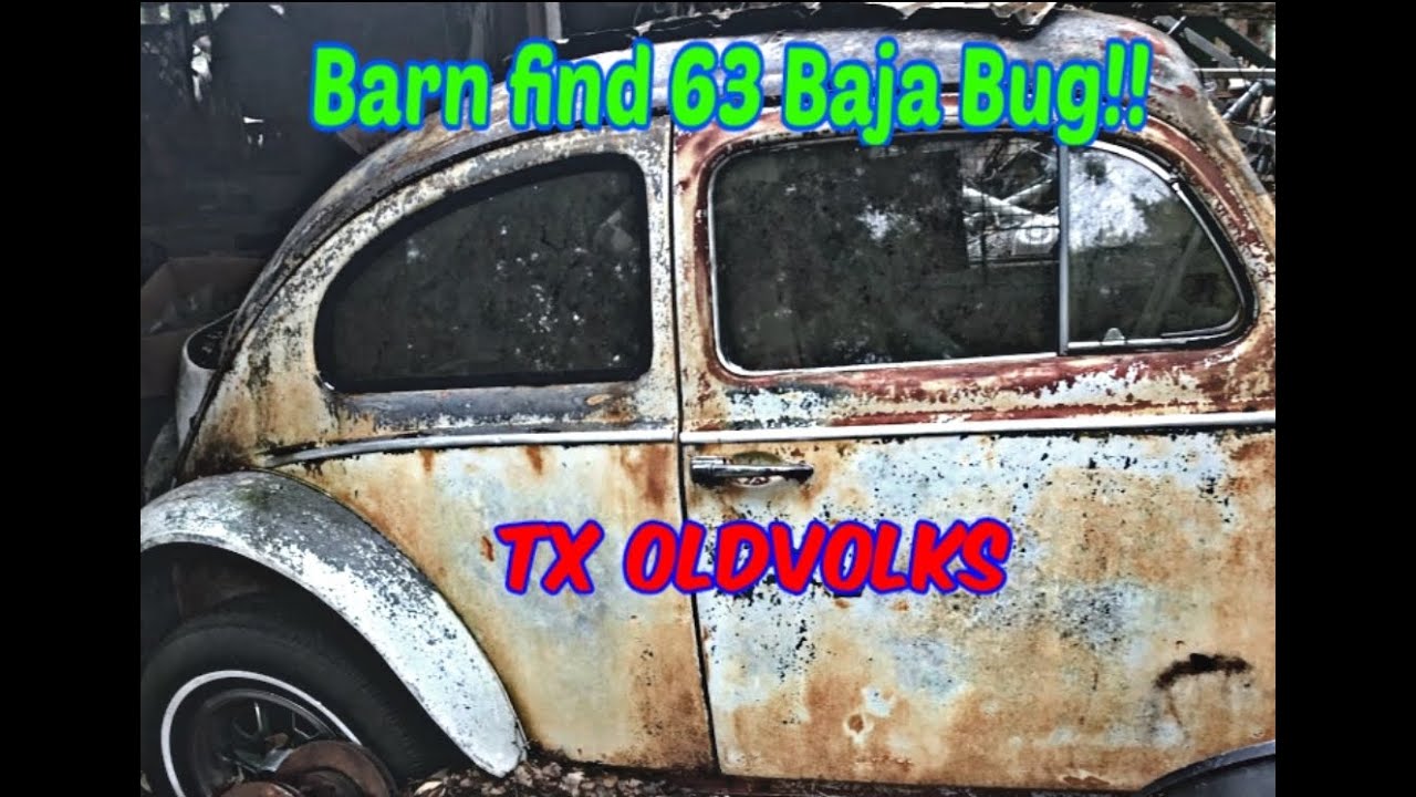 Someone got a NEW 63 VW Baja bug !!