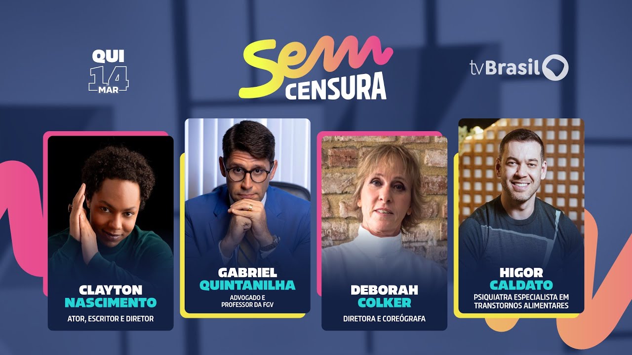 Sem Censura | Deborah Colker, Clayton Nascimento, Gabriel Quintanilha, Higor Caldato e Hugo Bonemer