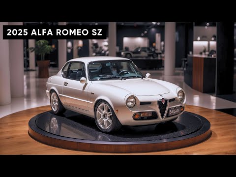 2025 Alfa Romeo SZ New Design - Look Amazing!