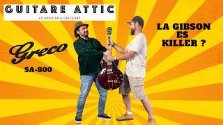 Video thumbnail for GRECO SA800 1978 : aussi bien qu’une Gibson ES345 ? Une made in japan redoutable by Guitare Attic