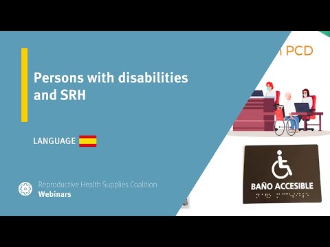 Persons with disabilities and SRH