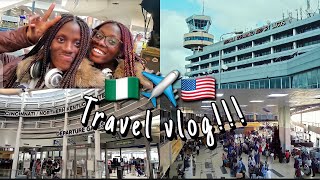 TRAVEL VLOG✈️: Traveling from Nigeria🇳🇬 to America🇺🇲 for College (During a Pandemic) |Theodora E