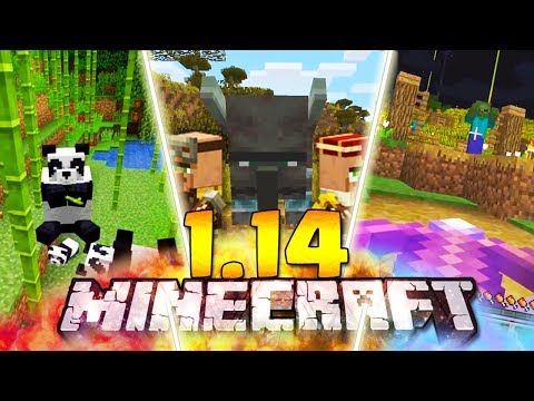 UPDATE DEI VILLAGGI - Minecraft ITA - 1.14: Panda, Bamboo, Razze & Balestra