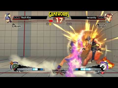 Iansanity VS Roch Kiss  Gouki Tournament @ GameWorks Jan24, 2015