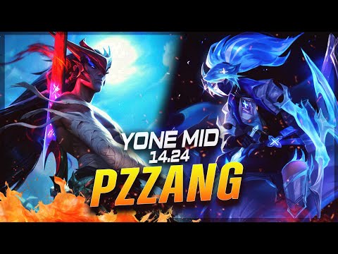 PZ ZZANG - Yone vs Akali MID Patch 14.24 - Grandmaster Yone Gameplay