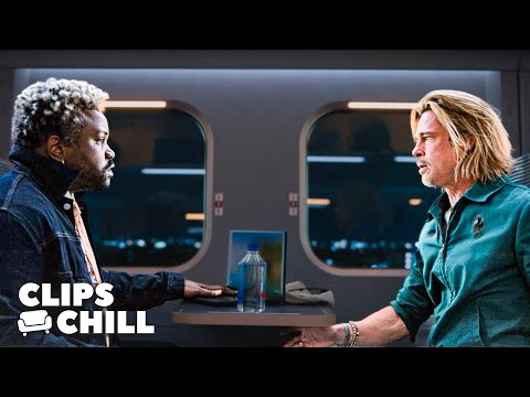 Ladybug vs. Lemon Train Fight | Bullet Train (Brad Pitt, Brian Tyree Henry)