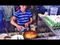 India S Fastest Man Making Thunder Egg Handi Special Scrambled Egg Rice Egg Street Food India
